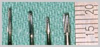 Taper fissure burs (fr L) 700L, 701L, 701, 558